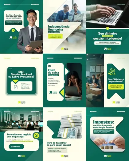 Artes para redes sociais de contabilidade