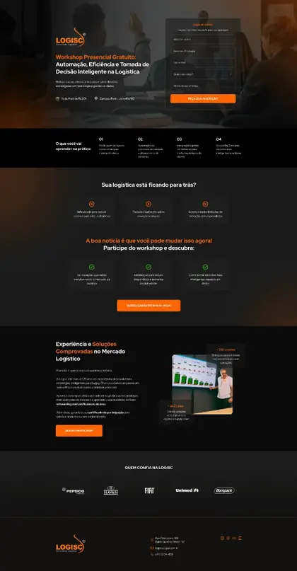 Site da Logisc Logística