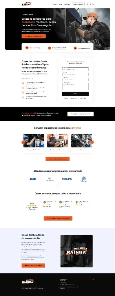 Site Mecânica Rainha